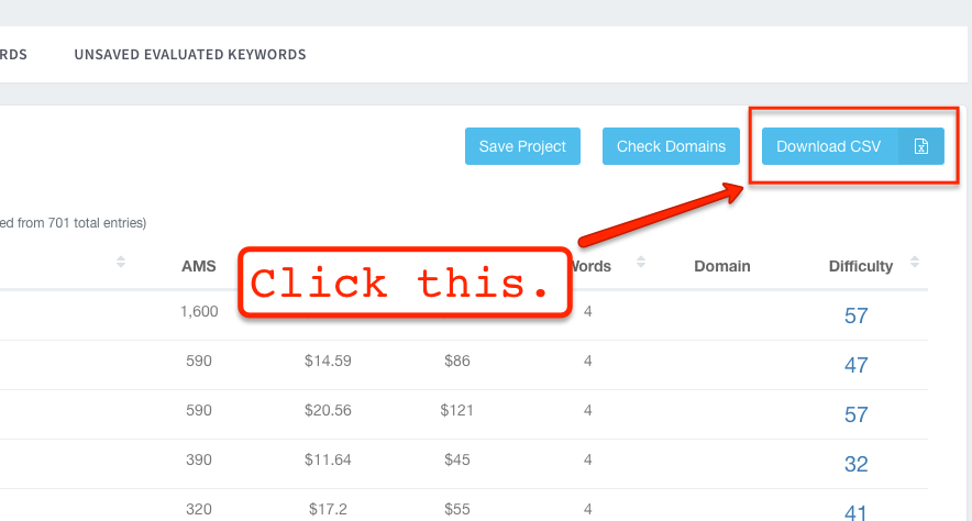 Download Keyword Research