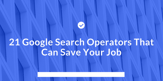 Google Search Operators Google Search Operators